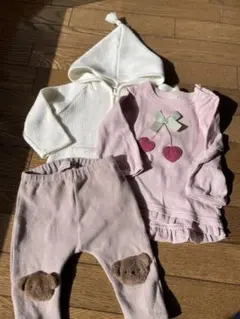 プティマイン　ベビー服　80サイズ5枚