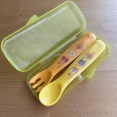アンパンマン ベビースプーン＆フォーク ケース付き