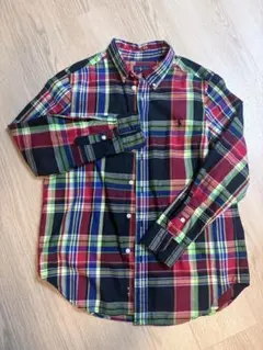 Ralph Lauren チェック柄 長袖シャツ 大人女性Mサイズ相当