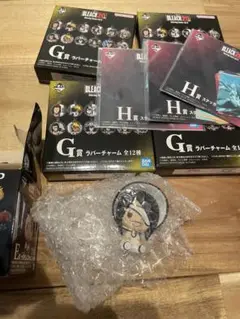 BLEACH E賞ノイトラG賞ラバーチャームとH賞カードセット