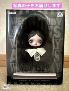 US限定⭐︎Wednesday Skull Panda ポップマート