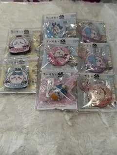 8個セット ちいかわ くら寿司 缶バッジ マグネット フィギュア