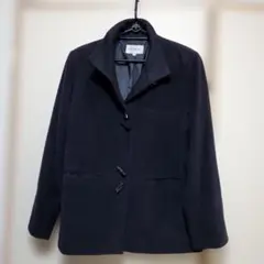 PAT HOGUE 黒のウールコート