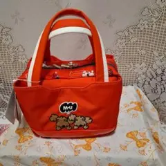 さーちゃん様専用です MＵ ポシェット オレンジのサムネイル