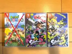 スプラトゥーン2　スプラトゥーン3　パッケージ版