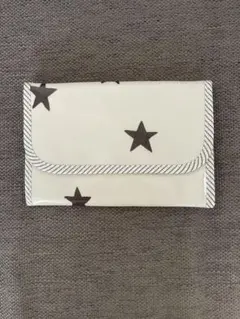 新品☆ジェラートピケ☆スター☆母子手帳ケース☆スター☆星☆マルチ☆難あり