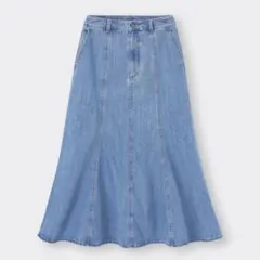 GU マーメイドデニムスカートのサムネイル