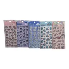 サンリオ　ぷくっとシール　5枚セット