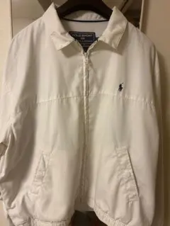 ポロスポーツラルフローレン　ジャージ上　ホワイトL