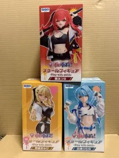 GIGO限定 ぶいすぽっ！ スケールフィギュア 猫汰むな 神威きゅぴ 白波らむね