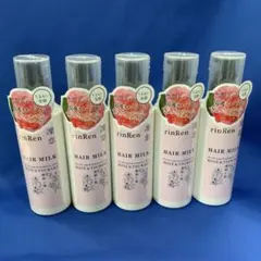 新品未開封　リンレン　ヘアミルク　ローズ＆ツバキ　150ml×5本のサムネイル