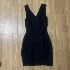 Armani Exchange ブラック ノースリーブミニワンピース XSのサムネイル