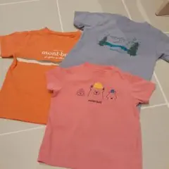 mont-bell Tシャツ 90サイズ、110サイズ 3枚セット