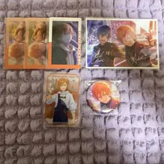 プロセカ　東雲彰人　缶バッジ　あんスタ　ローソン　カード　エピカ　特典