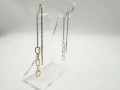 いちご様専用❗️純プラチナ/純金❗️キャットピアス