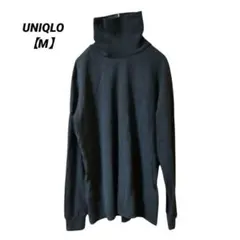 【UNIQLO／ユニクロ】タートルネックカットソー　グレー　Mサイズ