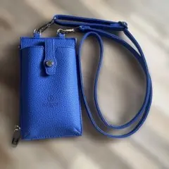 D.KELLY ディーケリー スマホショルダーバッグ ブルーのサムネイル