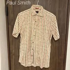 Paul Smith 花柄ストライプシャツ M