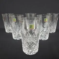 カルティエ　クリスタルグラス 6個セット カルティエクリスタルグラス 6個セット