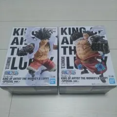 ■未開封■　ワンピース MONKEY.D.LUFFY フィギュア２体セット