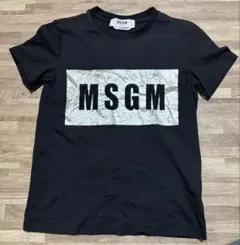 MSGM ブラック ロゴ Tシャツのサムネイル