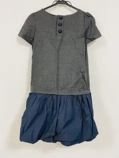 BURBERRY BLUE LABEL 半袖フレアワンピース