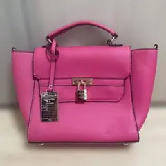 Samantha Thavasa Figari ピンク ハンドバッグ