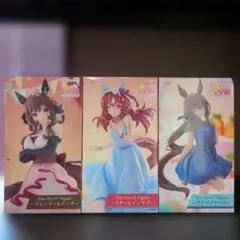 【ラウンドワン限定】ウマ娘 フィギュア トリオトライト トリトラ