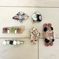 バラ売り可　ヘアアクセサリー　ポニーフック　ヘアクリップ　まとめ売り