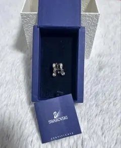 Swarovski シルバードロップイヤリング
