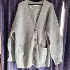 GU 厚手カーディガン