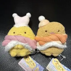 新品☆すみっコぐらし てのりぬいぐるみ えびふらいのしっぽ & とんかつ