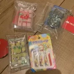 タイトー限定　　ミニチュアキーホルダー　プラバルーン　まけんグミ　さくらんぼ餅