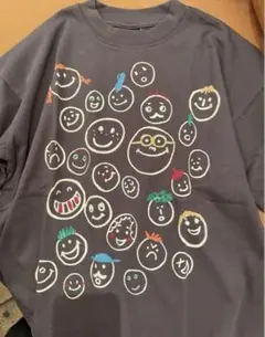 saleアイテム♡ ニードルワークス　スマイル柄ワイドTシャツのサムネイル
