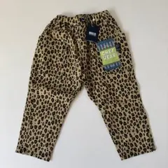 【未使用、タグ付き】BREEZE ヒョウ柄 シェフウェアパンツ 110