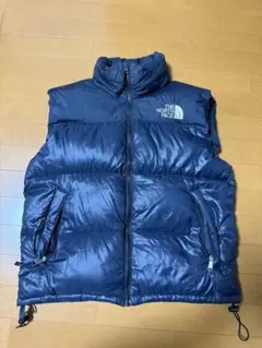THE NORTH FACE ヌプシ ダウンベスト M 90s 刺繍ロゴ