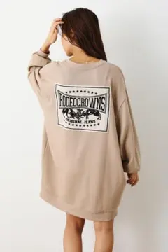 新品☆RODEO CROWNS☆RCWB✩ナイロンポケット&アップリケワンピース