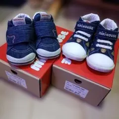 Miki House スニーカー 14.5cm・15cm 2点セット
