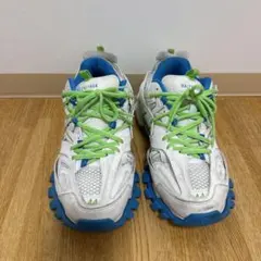 BALENCIAGA TRACK スニーカー ホワイト/グリーン/ブルー