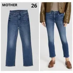 美品 MOTHER THE MID RISE DAZZLER ANKLE 24