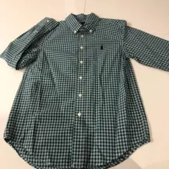 【新品・未使用】ラルフローレン 長袖チェックシャツ