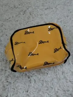 Done ロゴ入り ポーチ イエロー