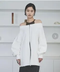 【AIC】オフショルダーカットオフスウェットトップス&アメスリタンクトップ付