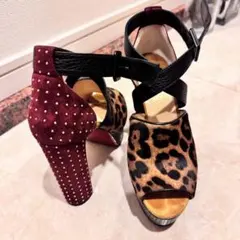 【美品】Christian Louboutin ハイヒールサンダル