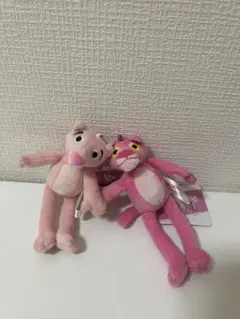 ピンクパンサーぬいぐるみキーホルダー