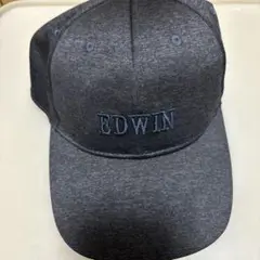 EDWIN ネイビー　キャップ
