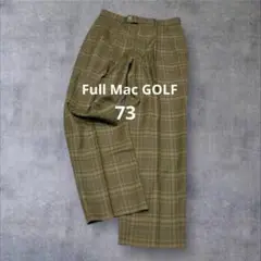Full Mac GOLF/ゴルフウェア /メンズ スラックス チェック ウール