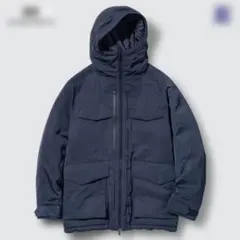 ユニクロ×ホワイトマウンテニアリング ハイブリッドダウンオーバーサイズパーカ