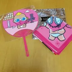 三代目J SOUL BROTHERS ELLY バンダナ&うちわ セット