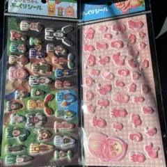 こびとづかん　ぷっくりシール